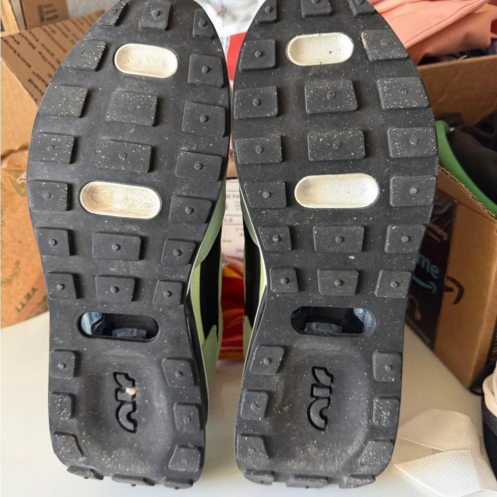 Nike Lime and Black Athletic Shoes